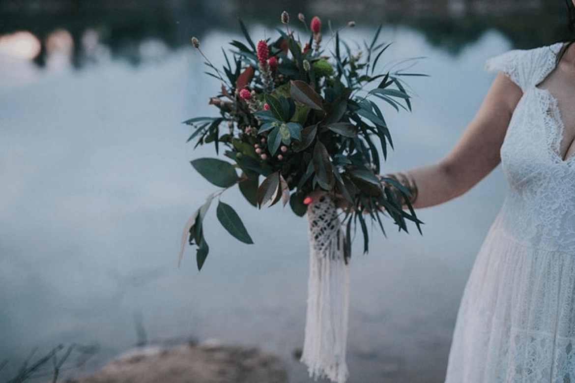 bouquet da noiva com macrame bouquet da noiva com macrame