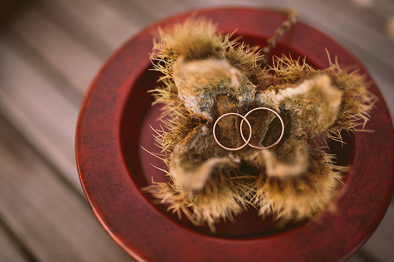 8 ideias giras para guardar as alianças de casamento