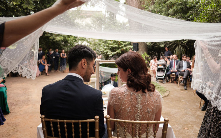 Casamento Persa num jardim do Porto